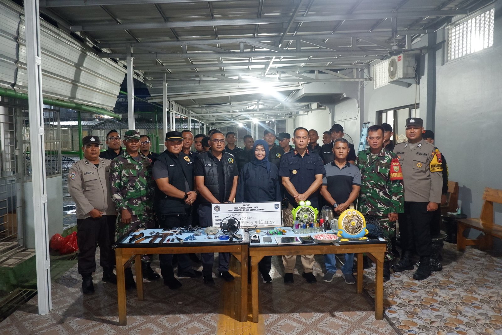 Pimpin Langsung Razia di Lapas Narkotika Pangkalpinang, Kakanwil Ade: Antisipasi Reaksi Negatif